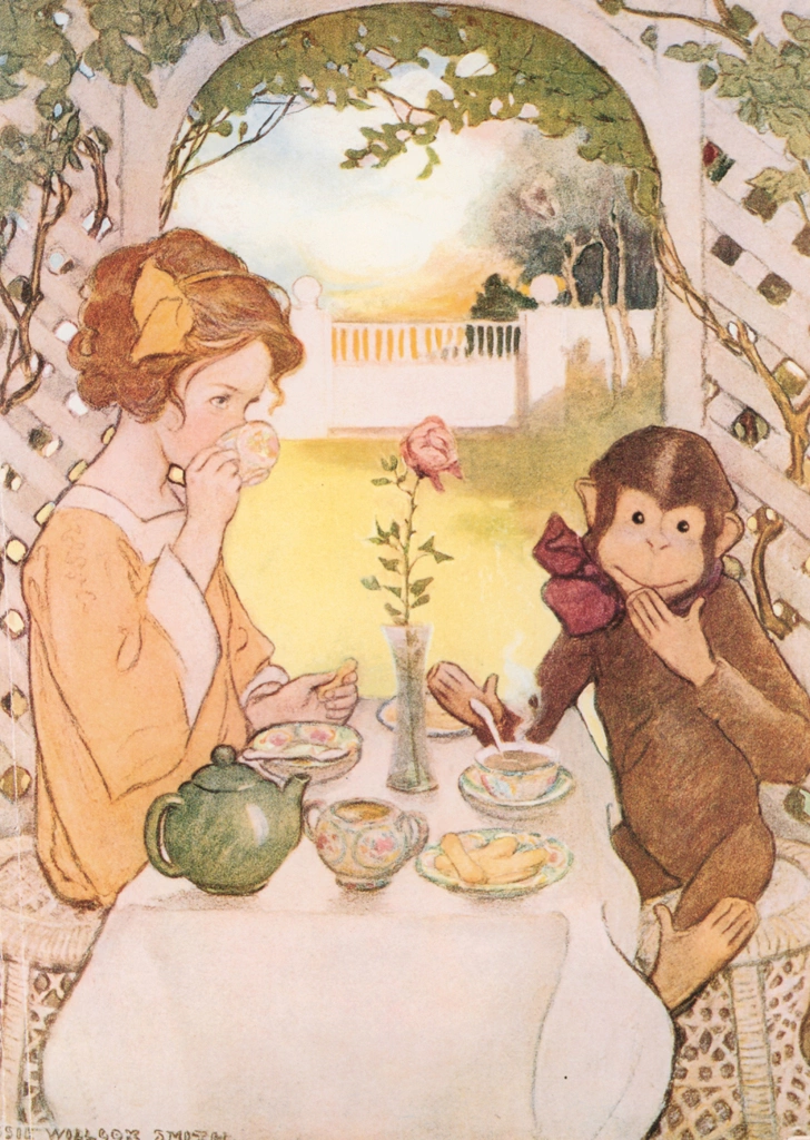 「美女と野獣 （The Now-A-Days Fairy Book）」 ジェシー・ウィルコックス・スミス （1911年） | Jessie Willcox Smith: American Illustratorより