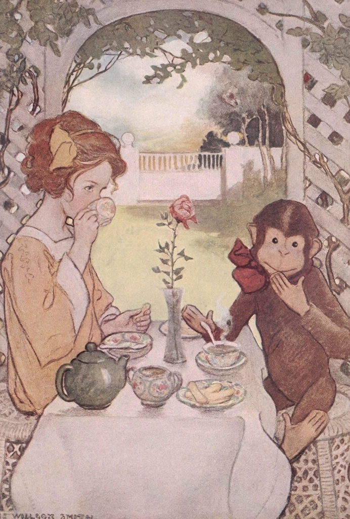 「美女と野獣 （The Now-A-Days Fairy Book）」 ジェシー・ウィルコックス・スミス （1911年） | The Now-A-Days Fairy Bookより