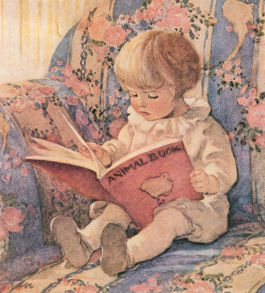 「動物の本 （A Very Little Child’s Book of Stories）」 ジェシー・ウィルコックス・スミス （1925年） | Jessie Willcox Smith: American Illustratorより