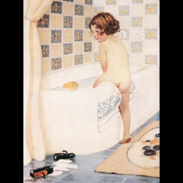 「Standard Plumbing Fixturesの1924年6月の広告」 ジェシー・ウィルコックス・スミス （1924年）