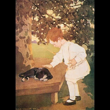 「触覚 （The Five Senses）」 ジェシー・ウィルコックス・スミス （1911年）