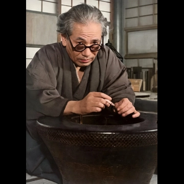 「徳川夢声」 田村茂