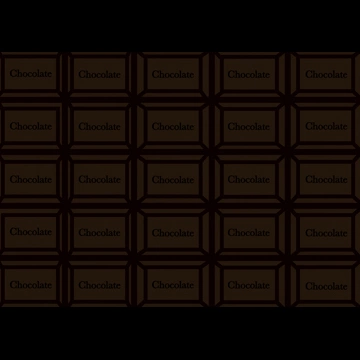 3種類の板チョコのイラスト