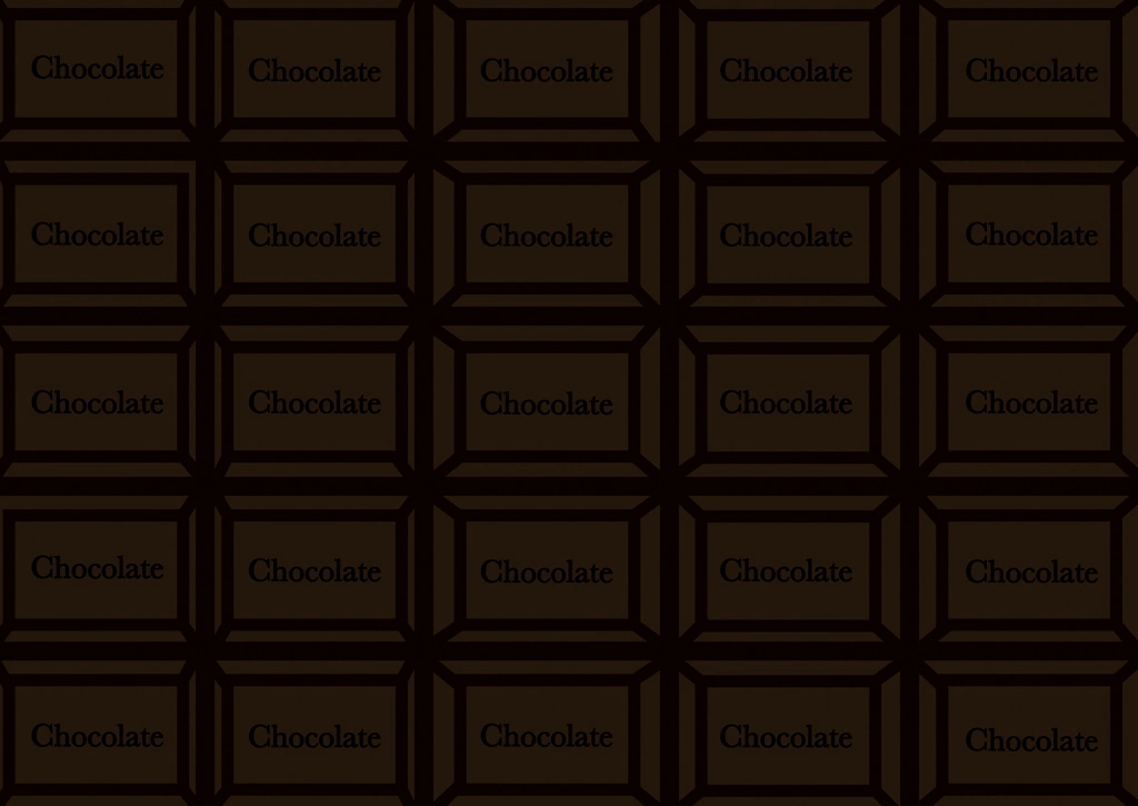 3種類の板チョコのイラスト | チョコレート