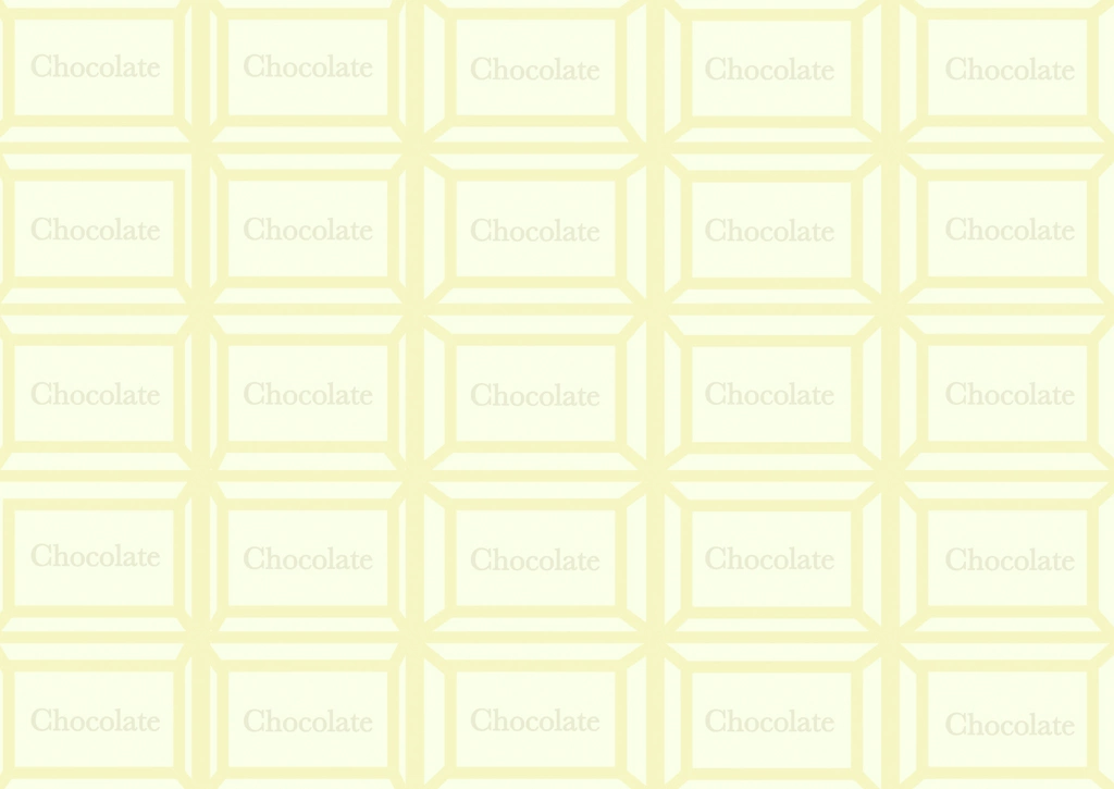 3種類の板チョコのイラスト | ホワイトチョコレート