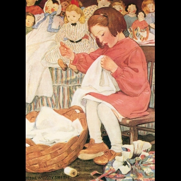 「なんて忙しい蜂なんだ （A Child’s Book of Old Verses）」 ジェシー・ウィルコックス・スミス （1910年）