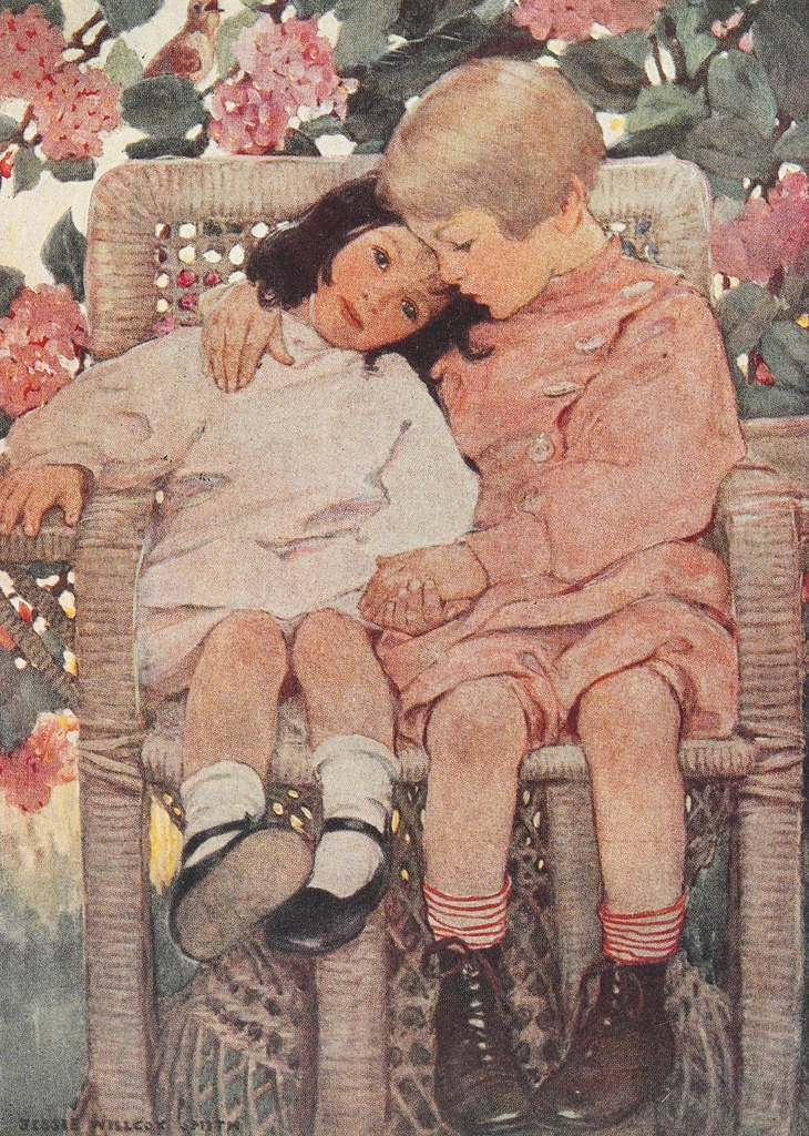 「子供の質問 （A Child’s Book of Old Verses）」 ジェシー・ウィルコックス・スミス （1910年） | Once Upon a Time: 20 Bedtime Stories and Poemsより