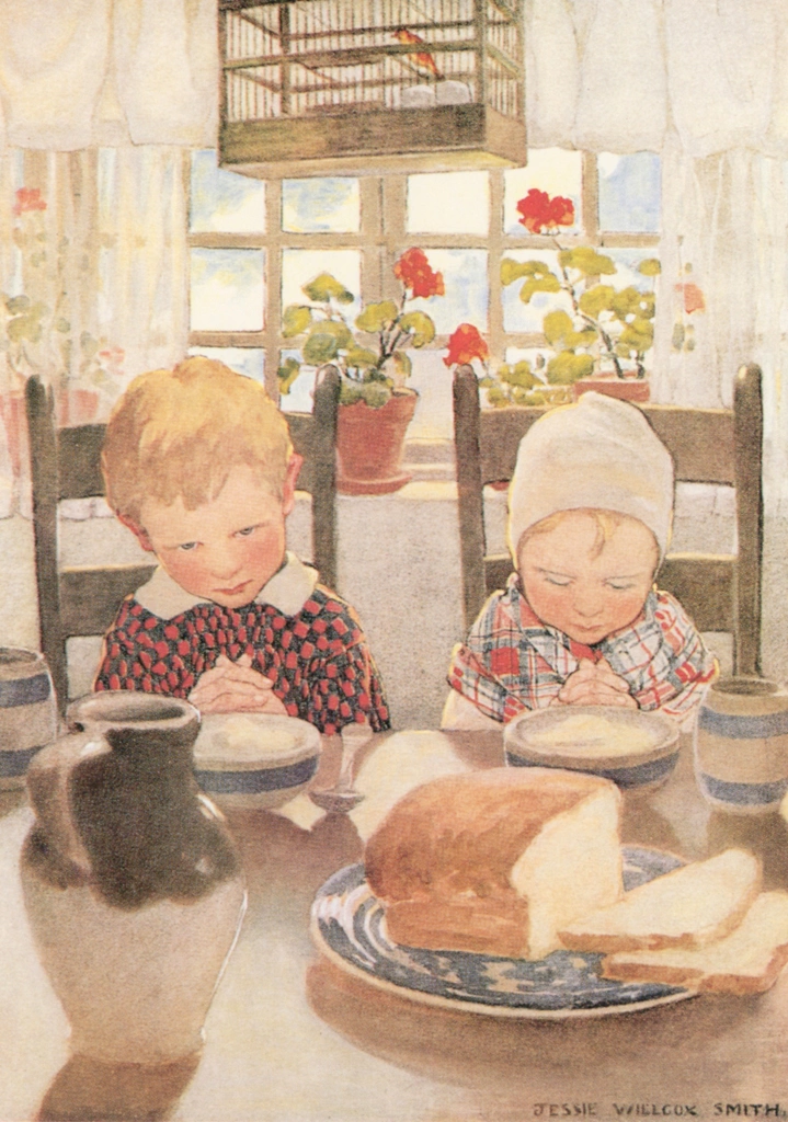 「子供の恵み （A Child’s Book of Old Verses）」 ジェシー・ウィルコックス・スミス （1910年） | Jessie Willcox Smith: American Illustratorより