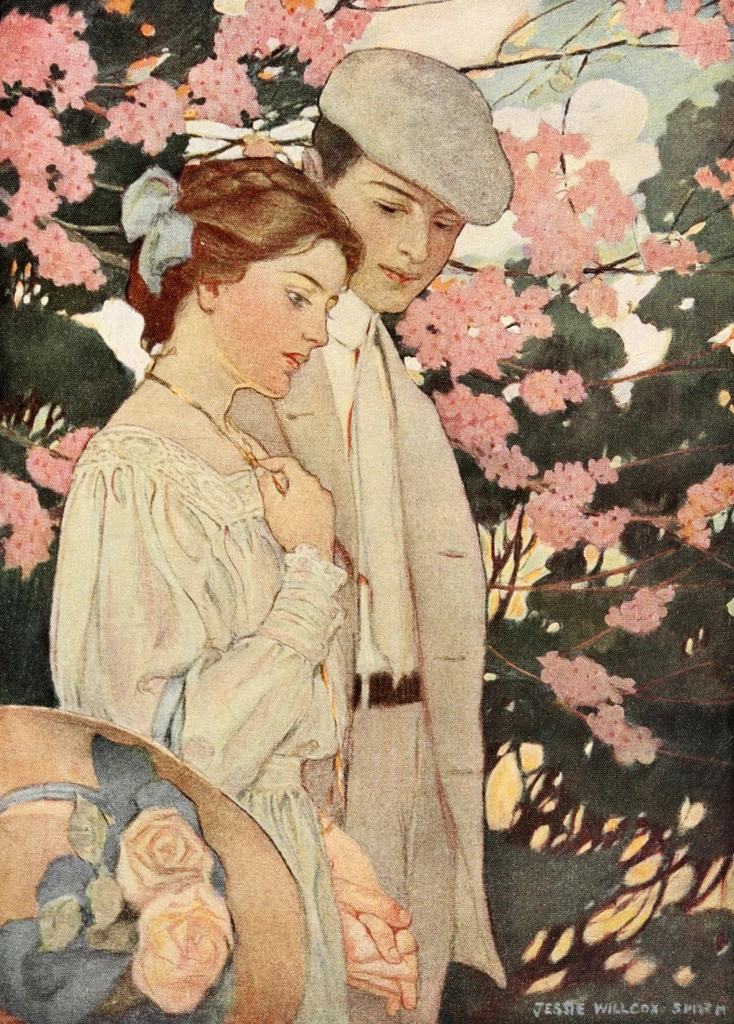 「この奇妙で波乱に満ちた歴史を締めくくる最後の場面 （The Seven Ages of Childhood）」 ジェシー・ウィルコックス・スミス （1909年） | The Seven Ages of Childhoodより