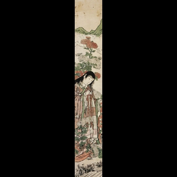 「菊慈童」 北尾重政 （1772-81年）