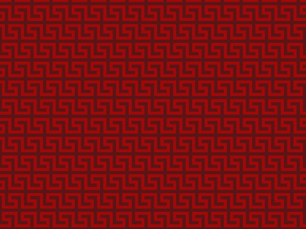 5種類の卍文の背景イラストとベクター | 赤色