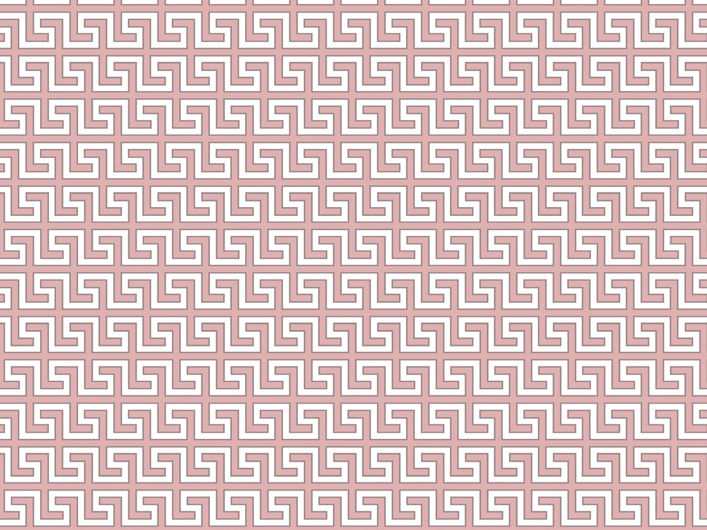 5種類の卍文の背景イラストとベクター | ピンク色と白色