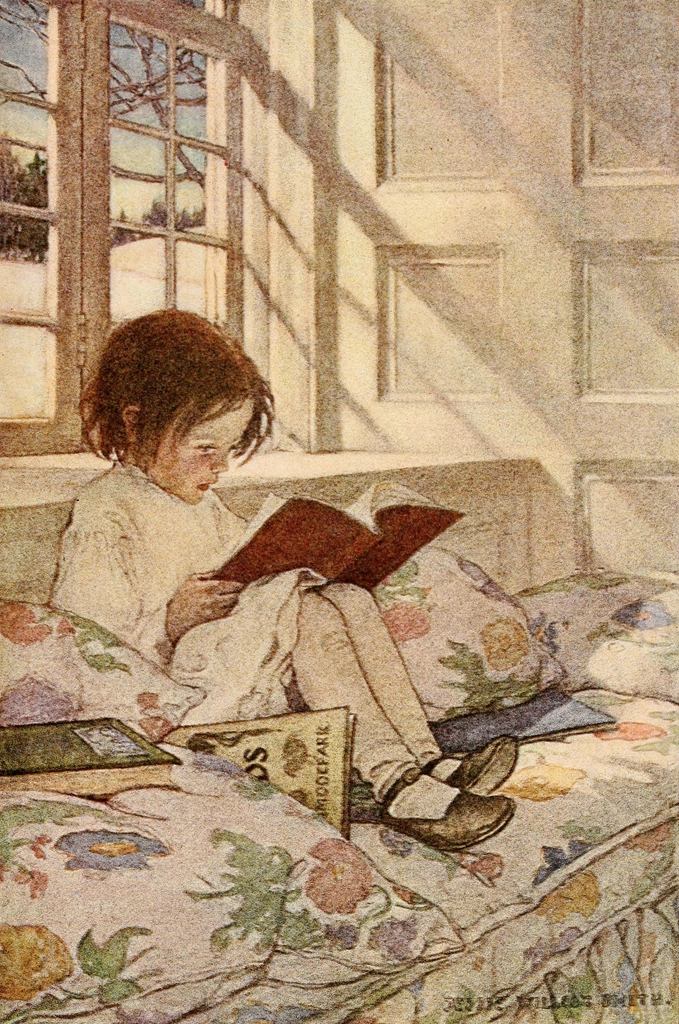 「冬の絵本 （子供の詩の園）」 ジェシー・ウィルコックス・スミス （1905年） | A Child's Garden of Versesより