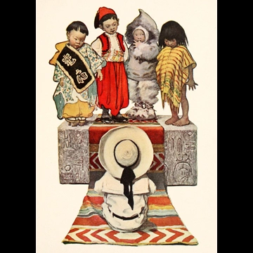 「外国の子どもたち （子供の詩の園）」 ジェシー・ウィルコックス・スミス （1905年）