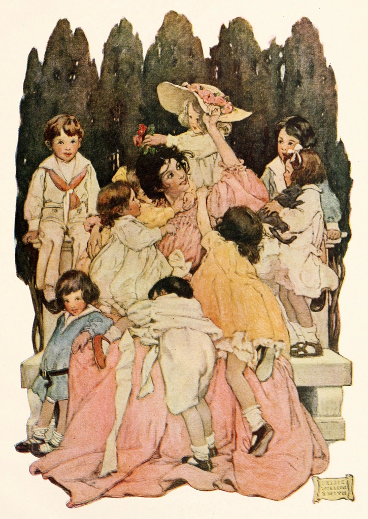 「おばさんへ （子供の詩の園）」 ジェシー・ウィルコックス・スミス （1905年） | A Child's Garden of Versesより