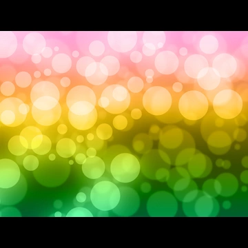 2種類の光の玉ボケの背景イラスト