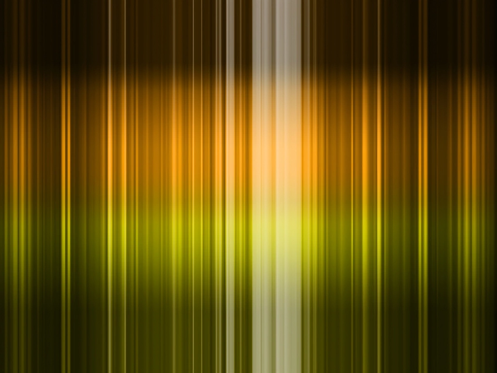 4種類のストライプ状の光の筋の背景イラスト | 黄色