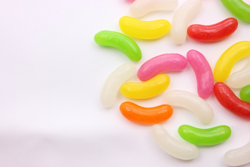 3種類のゼリービーンズの写真 | 3