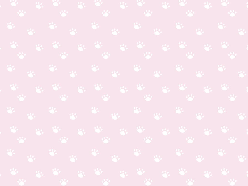 犬の足跡柄模様の背景イラストとベクター&nbsp;-&nbsp;ピンク色