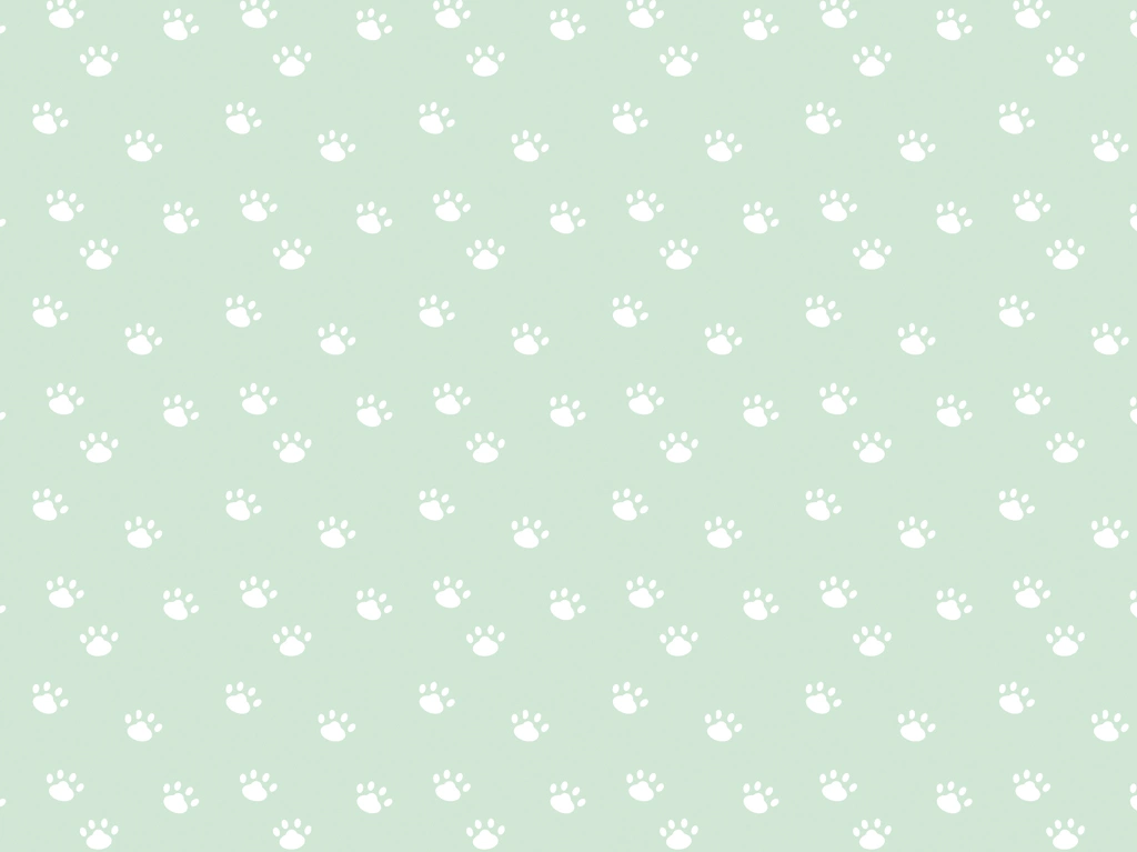 犬の足跡柄模様の背景イラストとベクター&nbsp;-&nbsp;緑色
