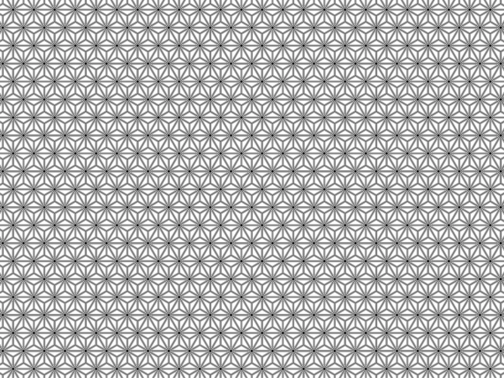 麻の葉文様の背景イラストとベクター&nbsp;-&nbsp;黒色と白色