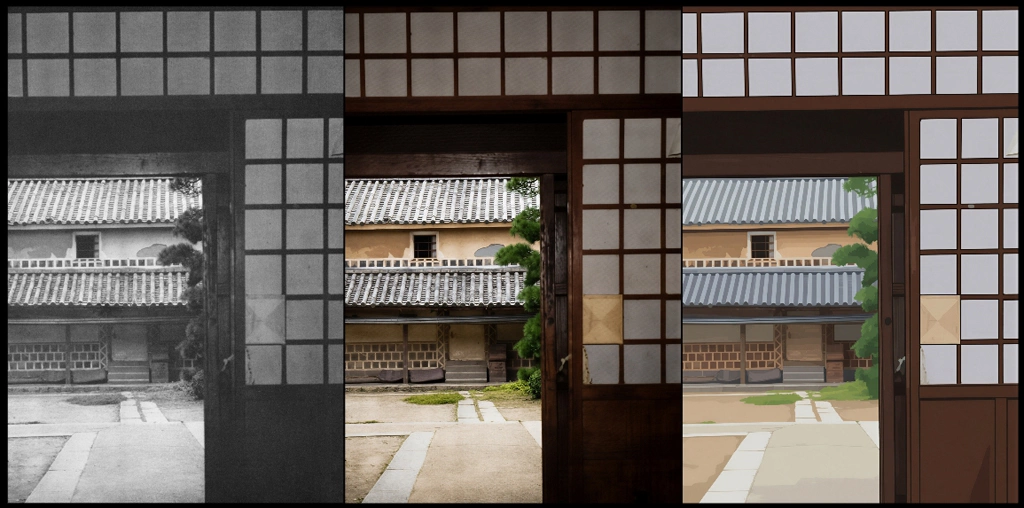 「旧家の米倉 （倉敷）」 緑川洋一