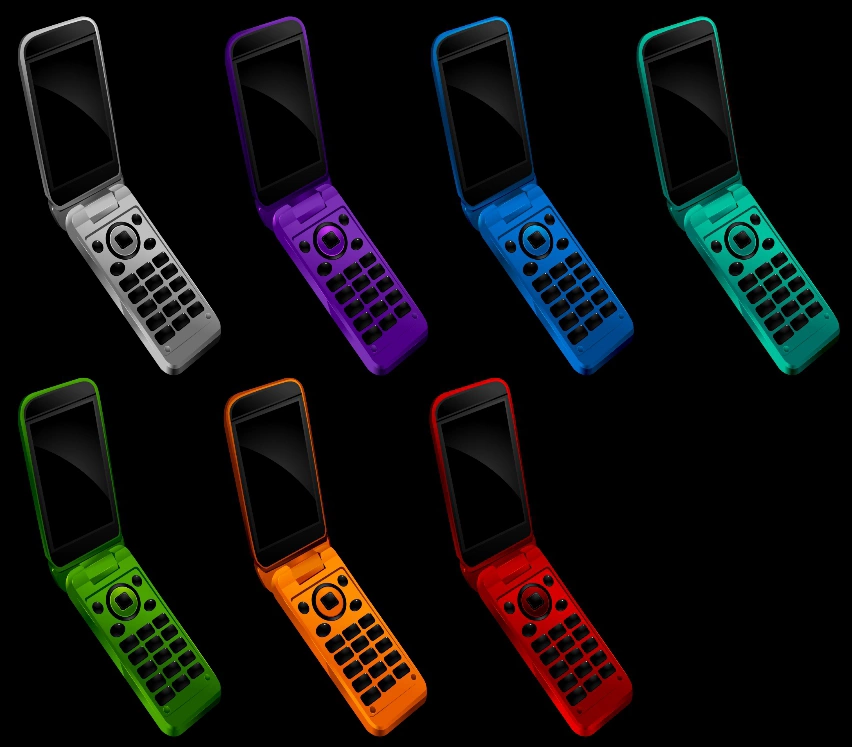 Feature Phone Illustrations and Vectors