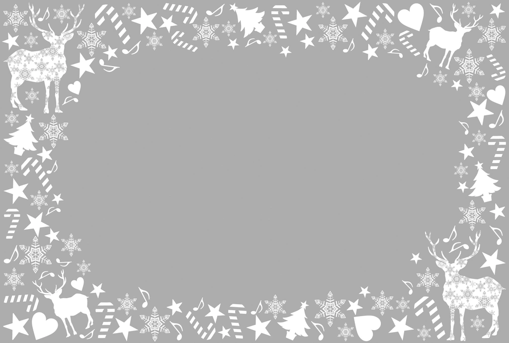 クリスマスフレームの背景イラストとベクター&nbsp;-&nbsp;灰色