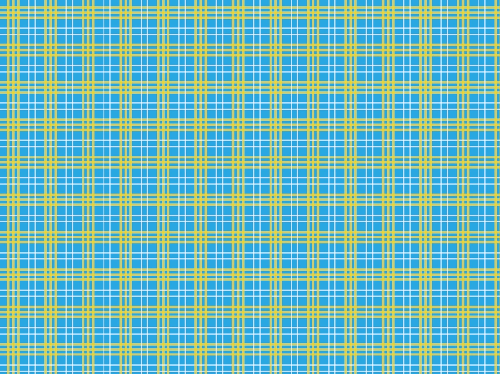 タータンチェックパターンの背景イラストとベクター&nbsp;-&nbsp;水色と黄色と白色
