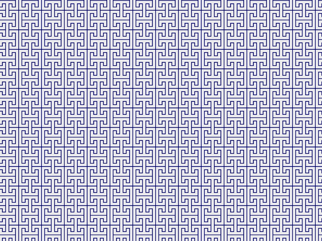 工字繋ぎ文様の背景イラストとベクター&nbsp;-&nbsp;青色と白色