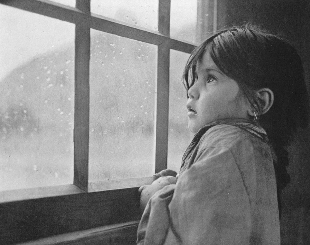 「寒い春」 H・T・キング&nbsp;-&nbsp;アサヒカメラ 1955年4月号より