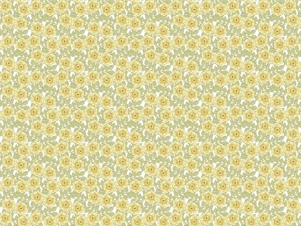 花柄模様の背景イラストとベクター&nbsp;-&nbsp;黄色と緑色
