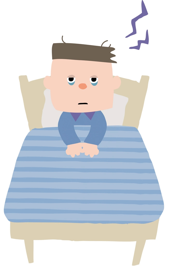 睡眠不足の家族達のイラストとベクター&nbsp;-&nbsp;お父さん