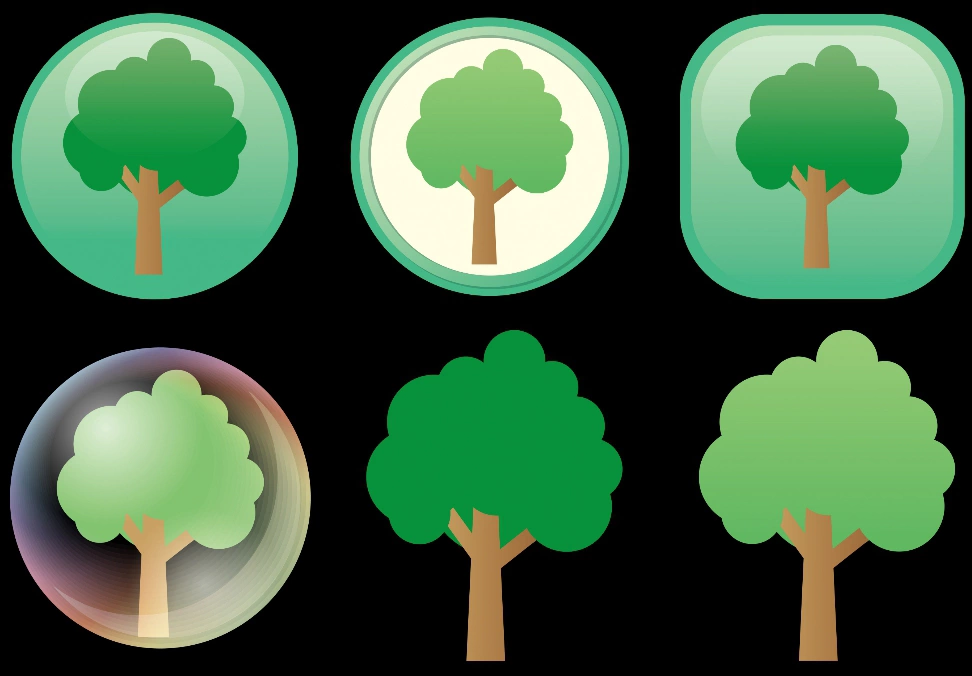 Tree Icon Illustrations and Vectors