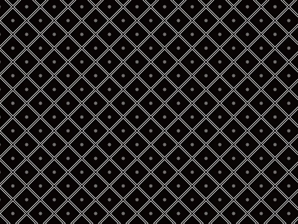 米の字組み文様の背景イラストとベクター&nbsp;-&nbsp;黒色