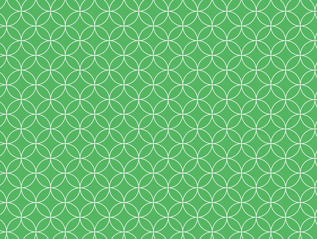 七宝繋ぎ模様の背景イラストとベクター&nbsp;-&nbsp;緑色