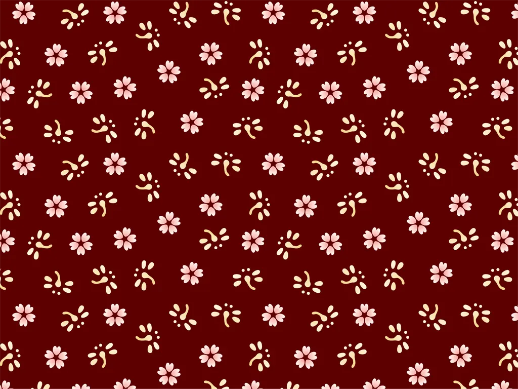 桜の花とトンボ柄の背景イラストとベクター&nbsp;-&nbsp;ピンク色と赤色