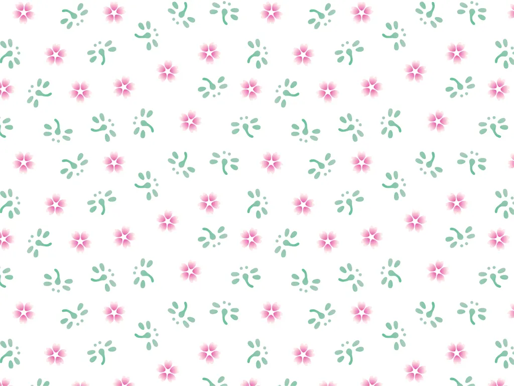桜の花とトンボ柄の背景イラストとベクター&nbsp;-&nbsp;ピンク色と白色