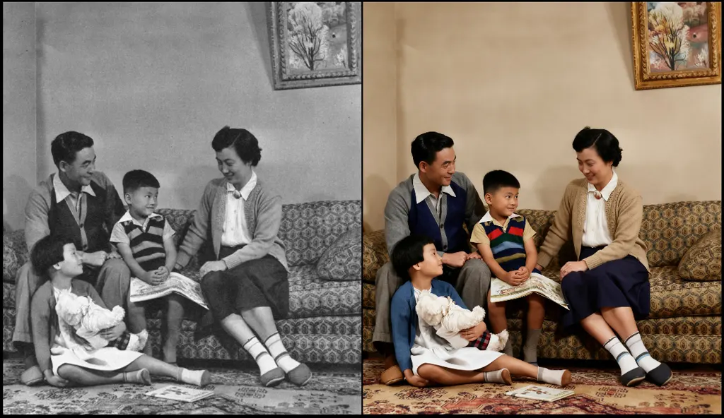 「安田生命の広告 （家族）」