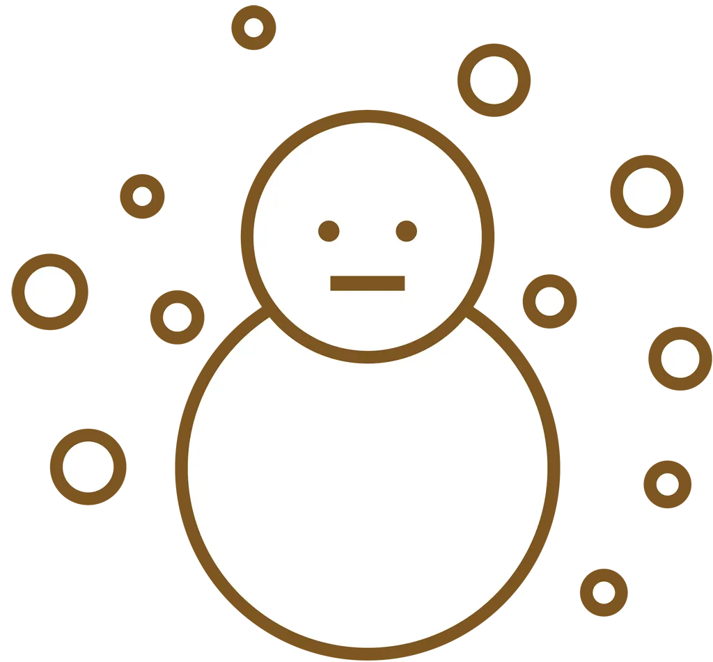 雪のアイコンイラストとベクター&nbsp;-&nbsp;単色の雪のアイコン