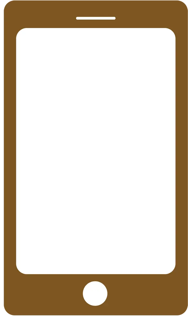スマホのアイコンイラストとベクター&nbsp;-&nbsp;単色のスマホのアイコン#1