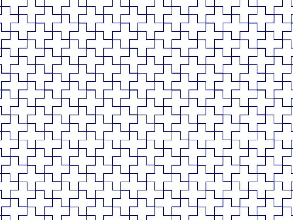 十字つなぎ文様の背景イラストとベクター&nbsp;-&nbsp;青色と白色
