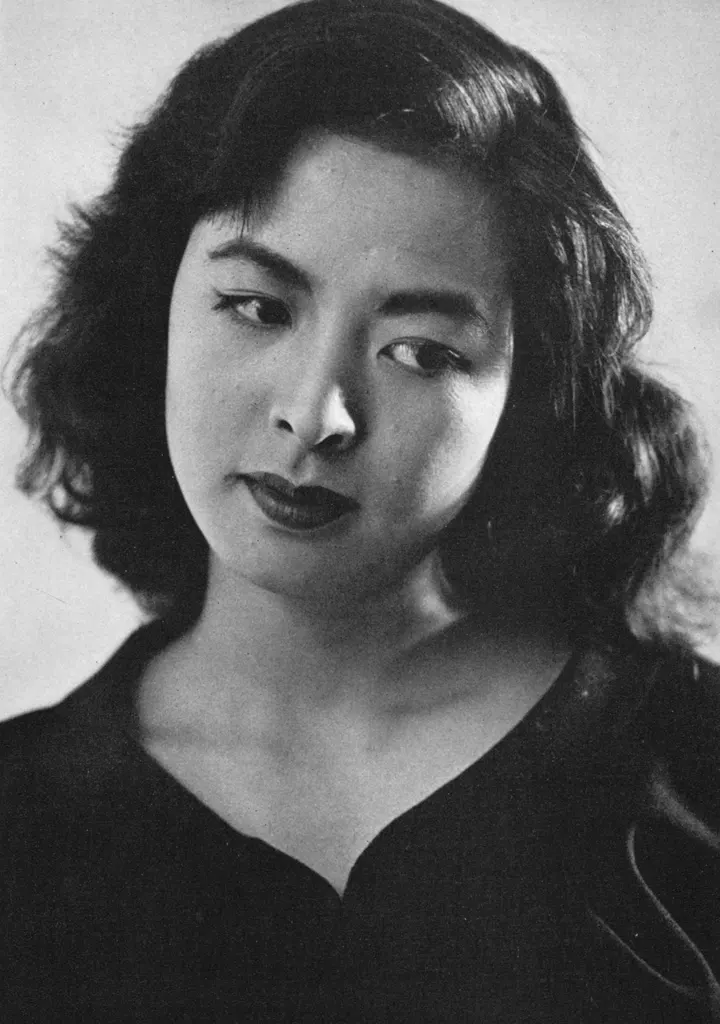 「ポートレート」 森浦利治&nbsp;-&nbsp;アサヒカメラ 1955年3月号より