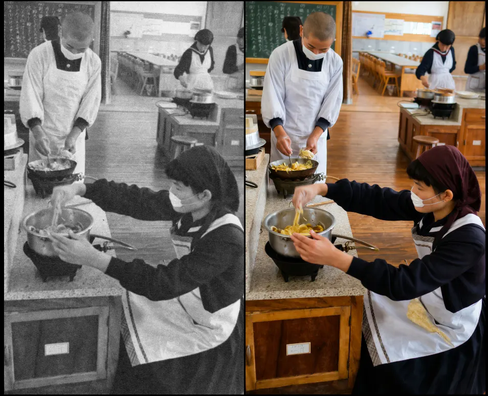 「中学生のお割烹」 新居義久