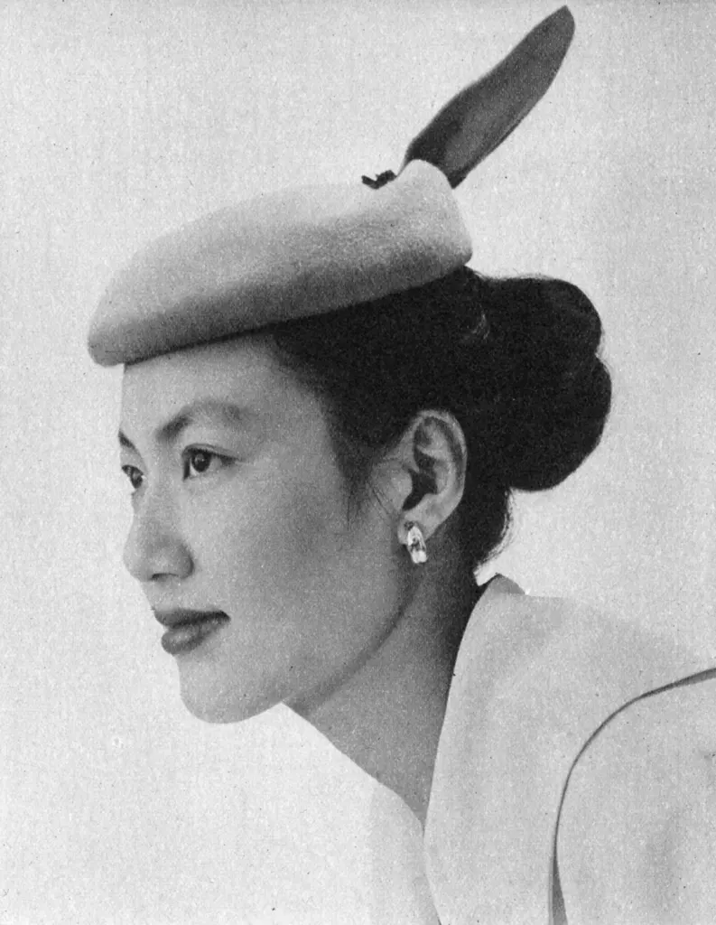 「モード」 田島博&nbsp;-&nbsp;アサヒカメラ 1955年3月号より