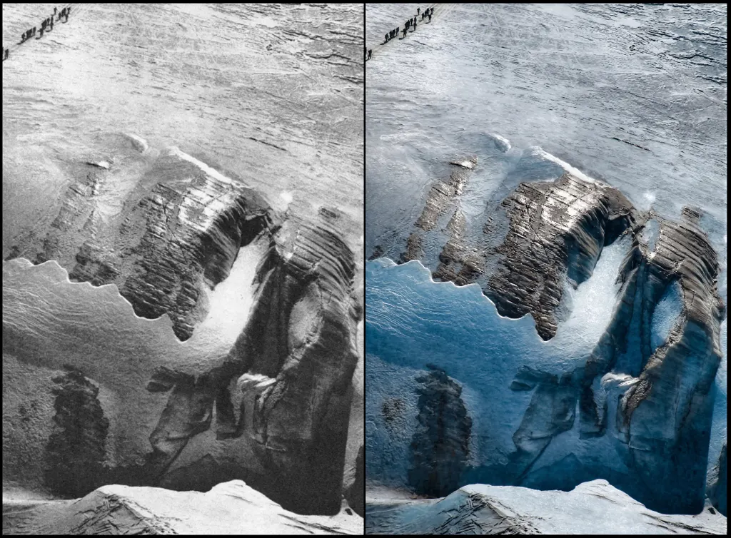 「氷河の空間」 Otto Pfenninger