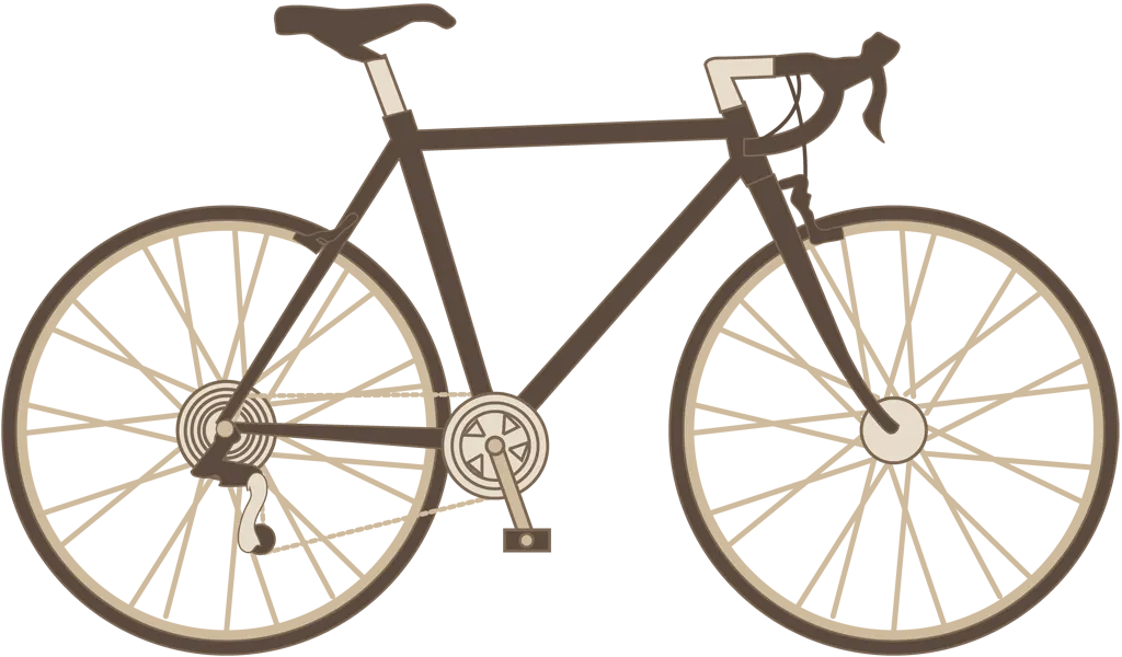 ロードバイクのイラストとベクター&nbsp;-&nbsp;黒色