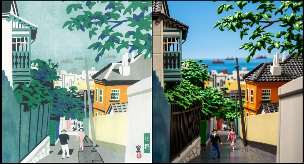 「北野」 川西英 （1965年）