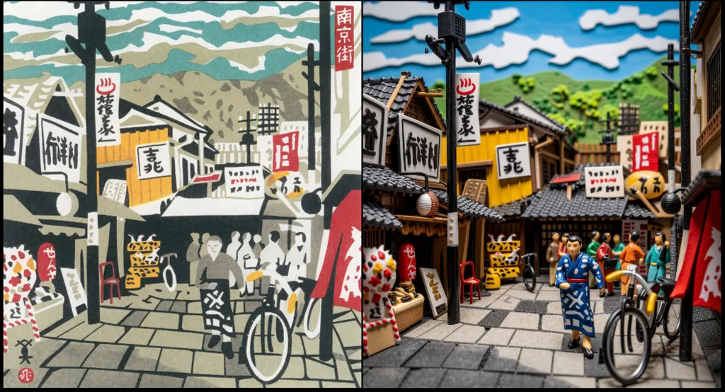 「南京街」 川西英 （1965年）