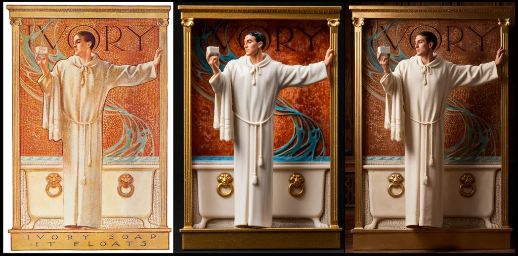 “Ivory Soap: It Floats” by J. C. Leyendecker (1900)